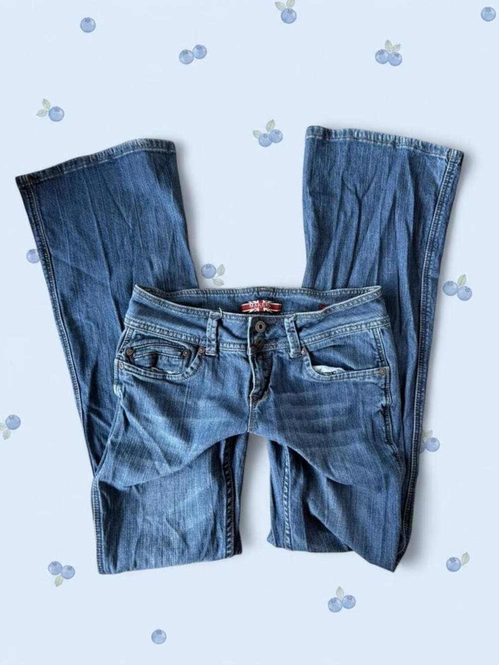 Makers Women’s Blue flare/Bootcut Jeans